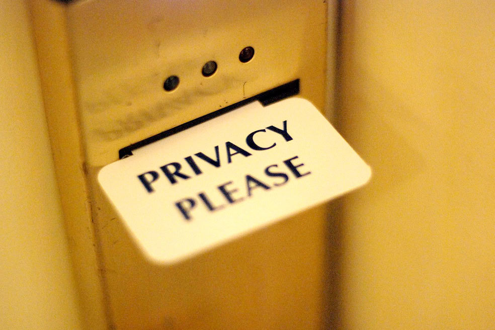 Privacy please